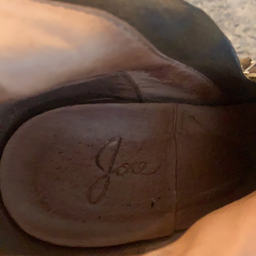 Joie wedge suede booties plus FREE second surprise pair of size 6 shoes - Picture 5 of 7